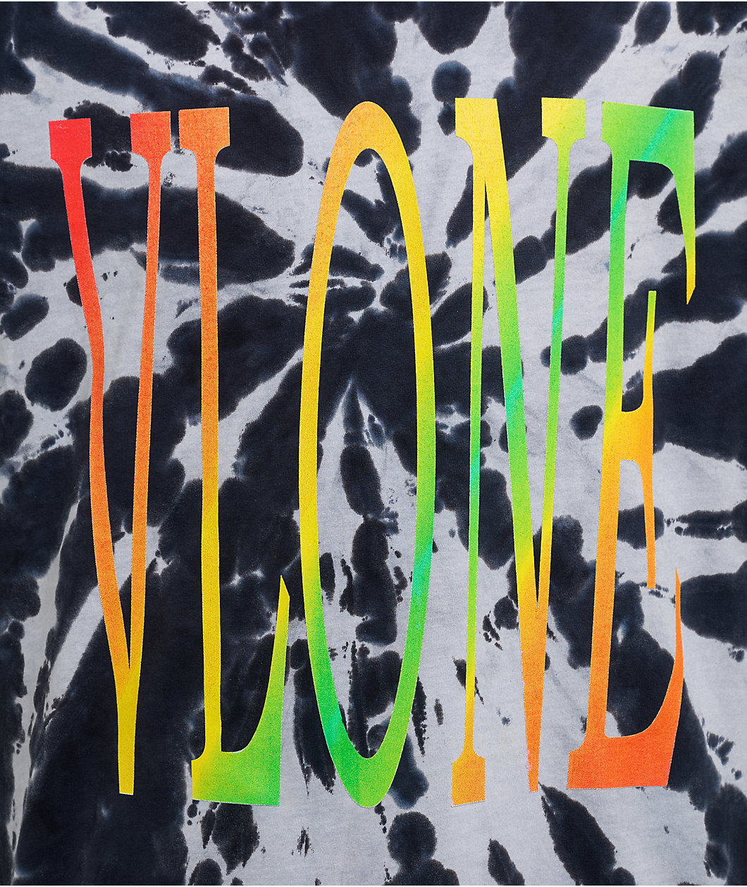 VLONE Staple Black & White Tie Dye T-Shirt