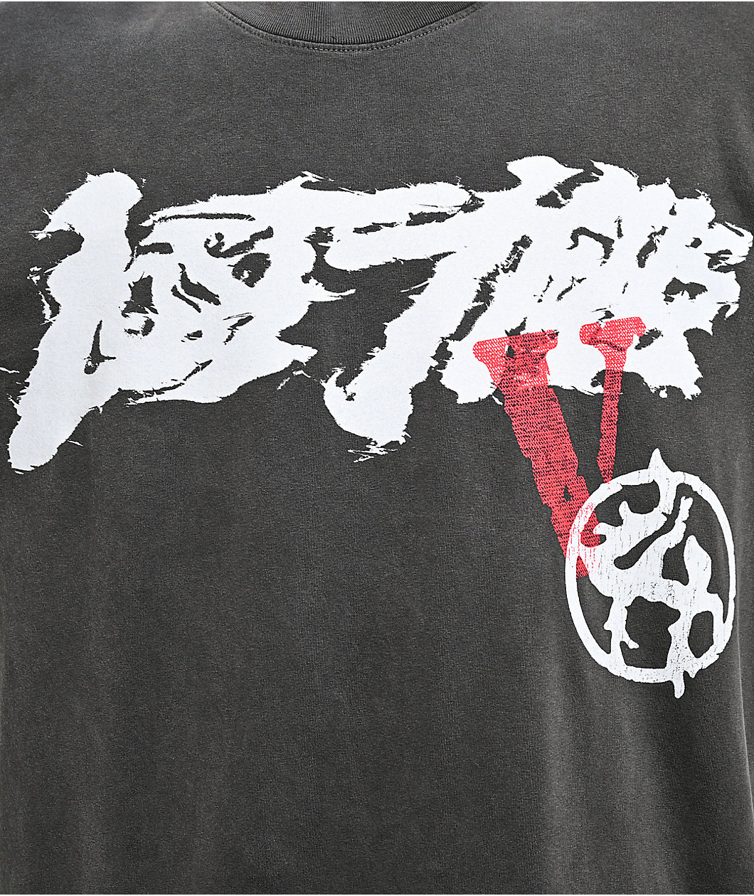 VLONE x LOSTHILLS Smoke Black Long Sleeve T-Shirt