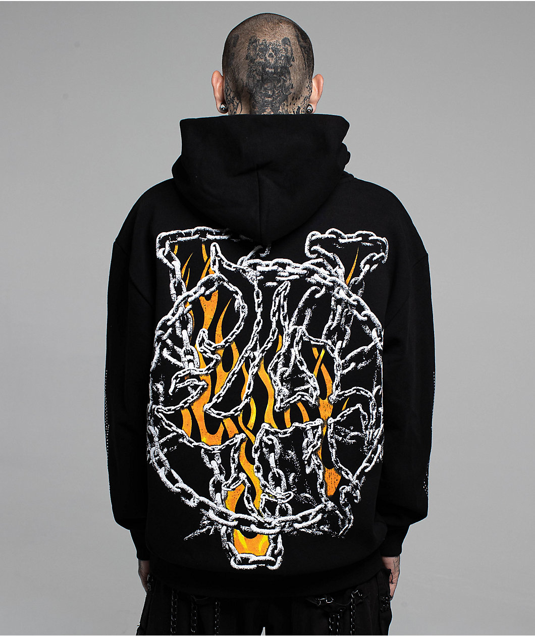 VLONE x LOSTHILLS Stones Black Zip Hoodie
