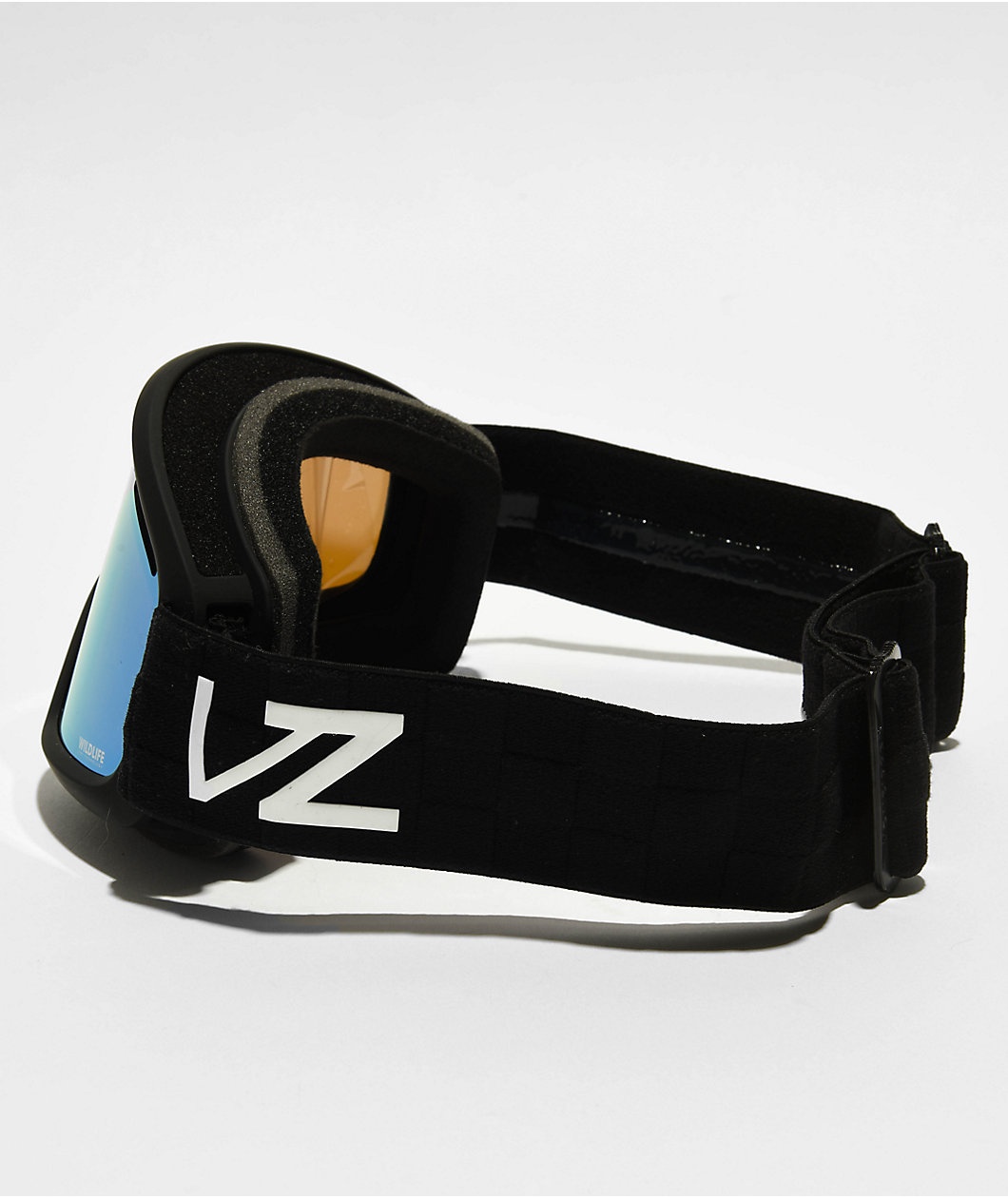 VONZIPPER Trike Black Satin & Stellar Chrome Snowboard Goggles