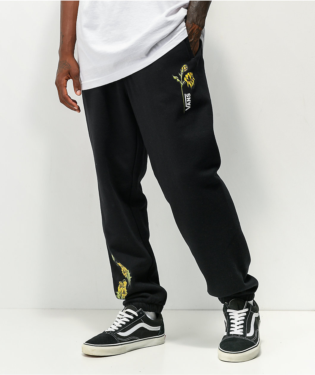 Vans Beauty Skull Black Sweatpants