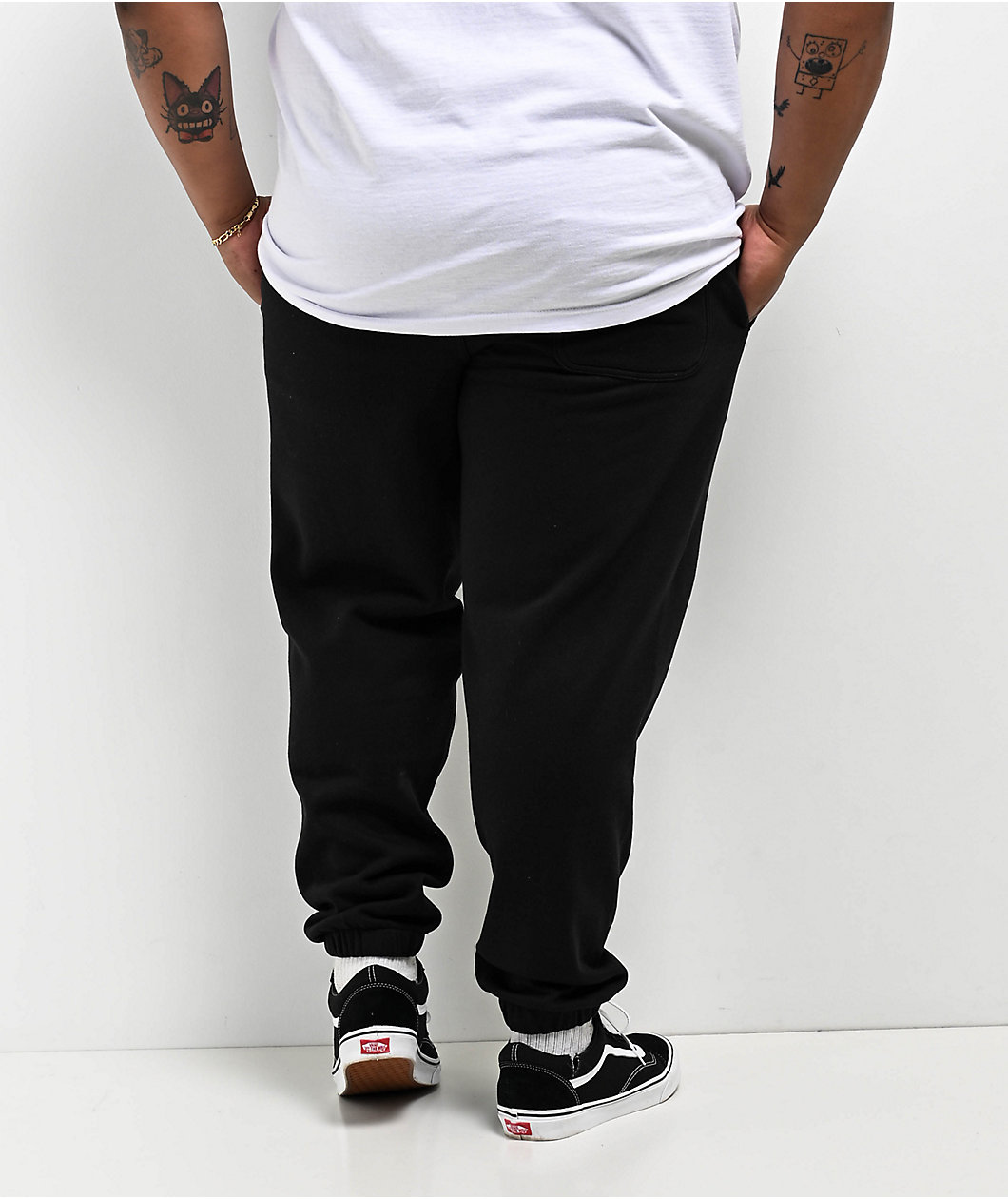 Vans Beer Skull Relaxed Black Sweatpants