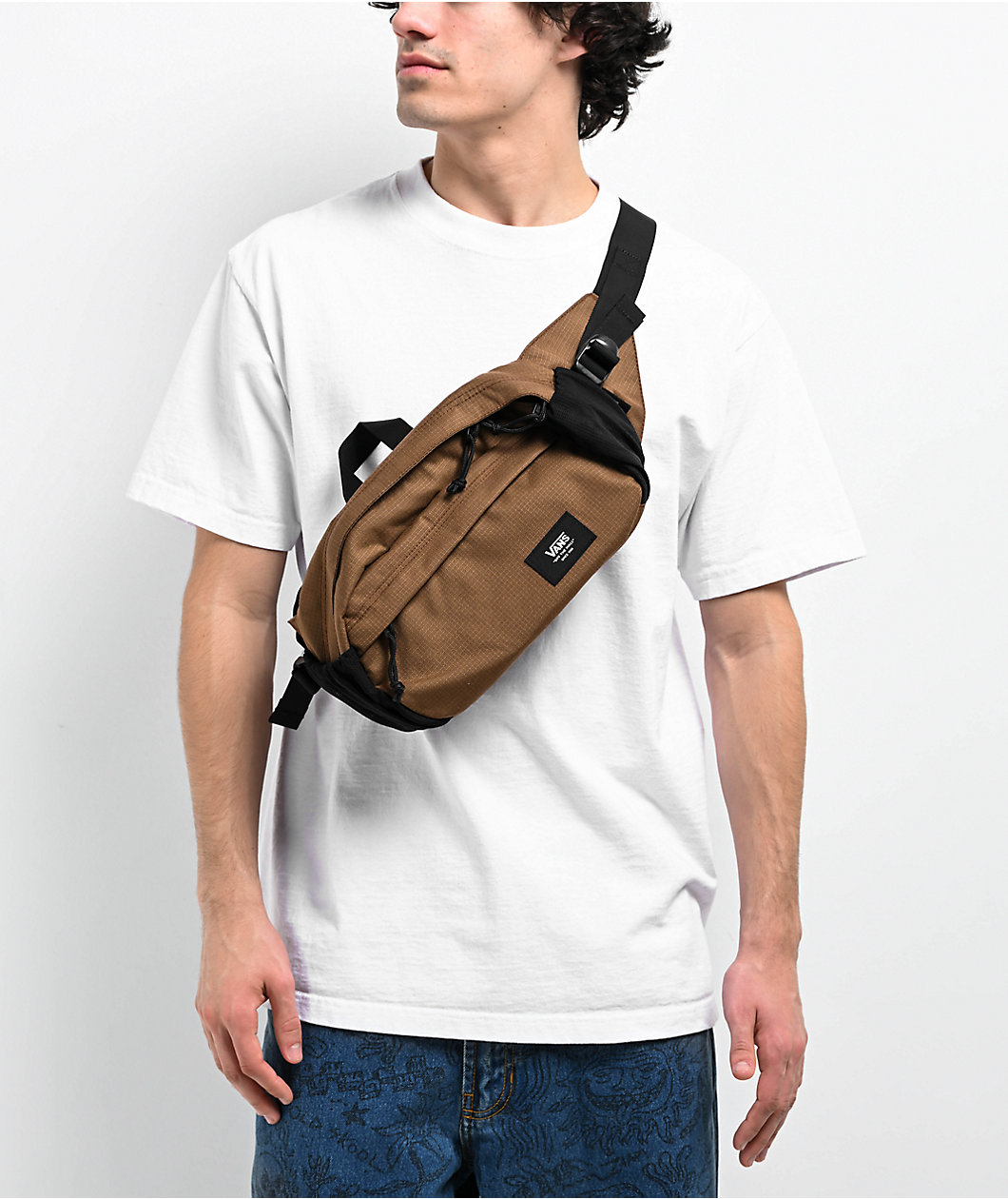 Vans Bounds Coffee Liquor Crossbody Bag