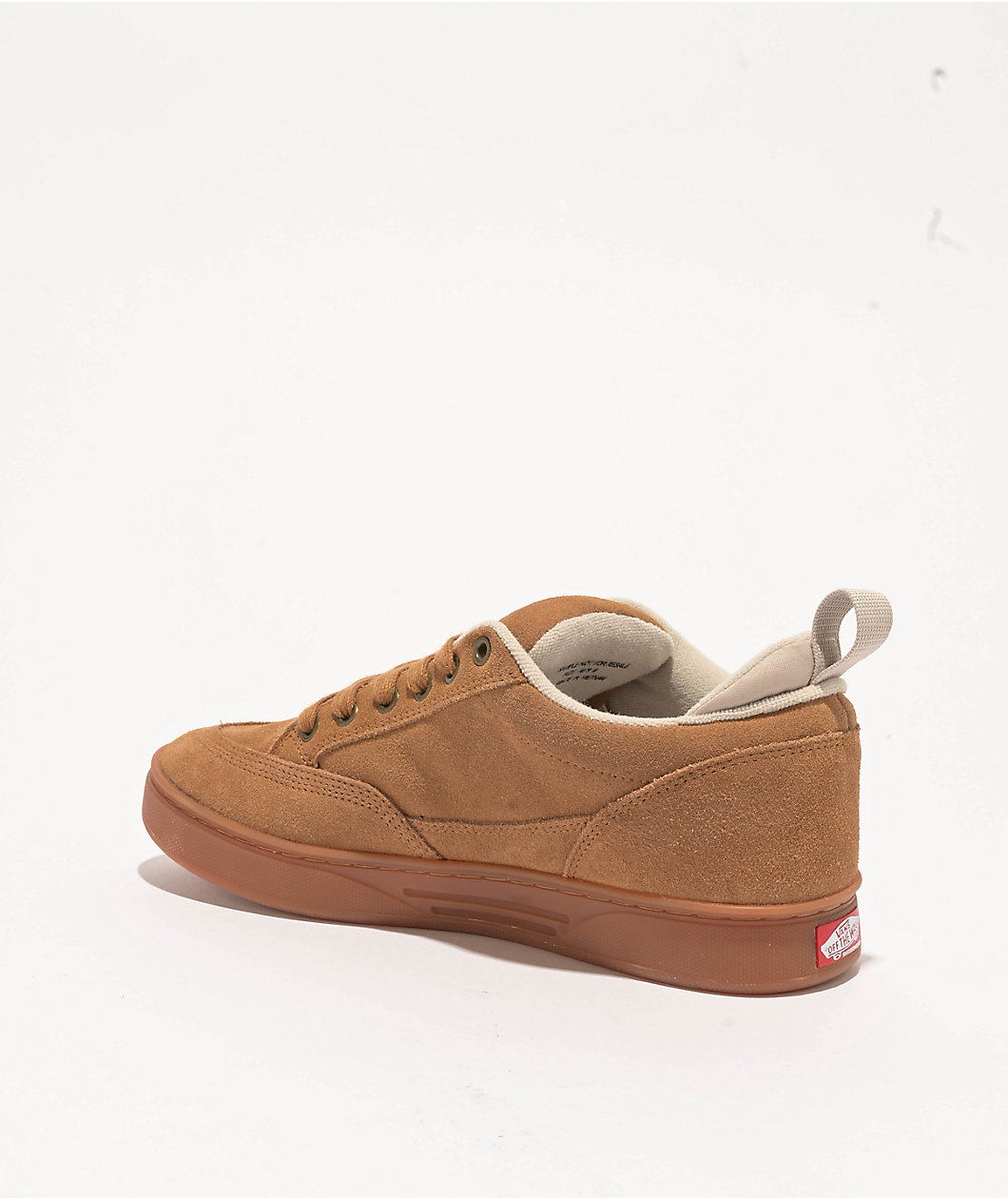 Vans Cab 4 Brown & Gum Skate Shoes
