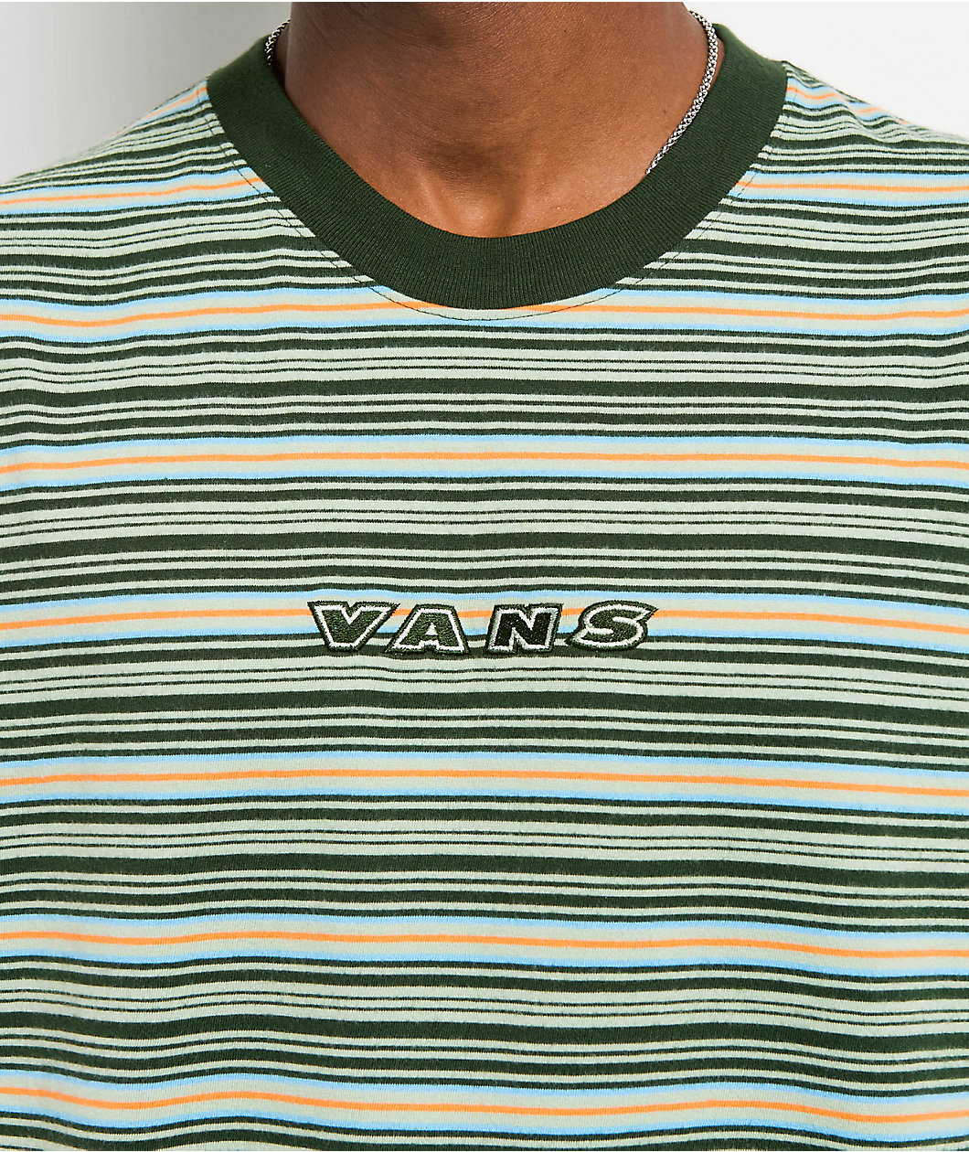 Vans Cameron Grey Mint Green Knit T-Shirt