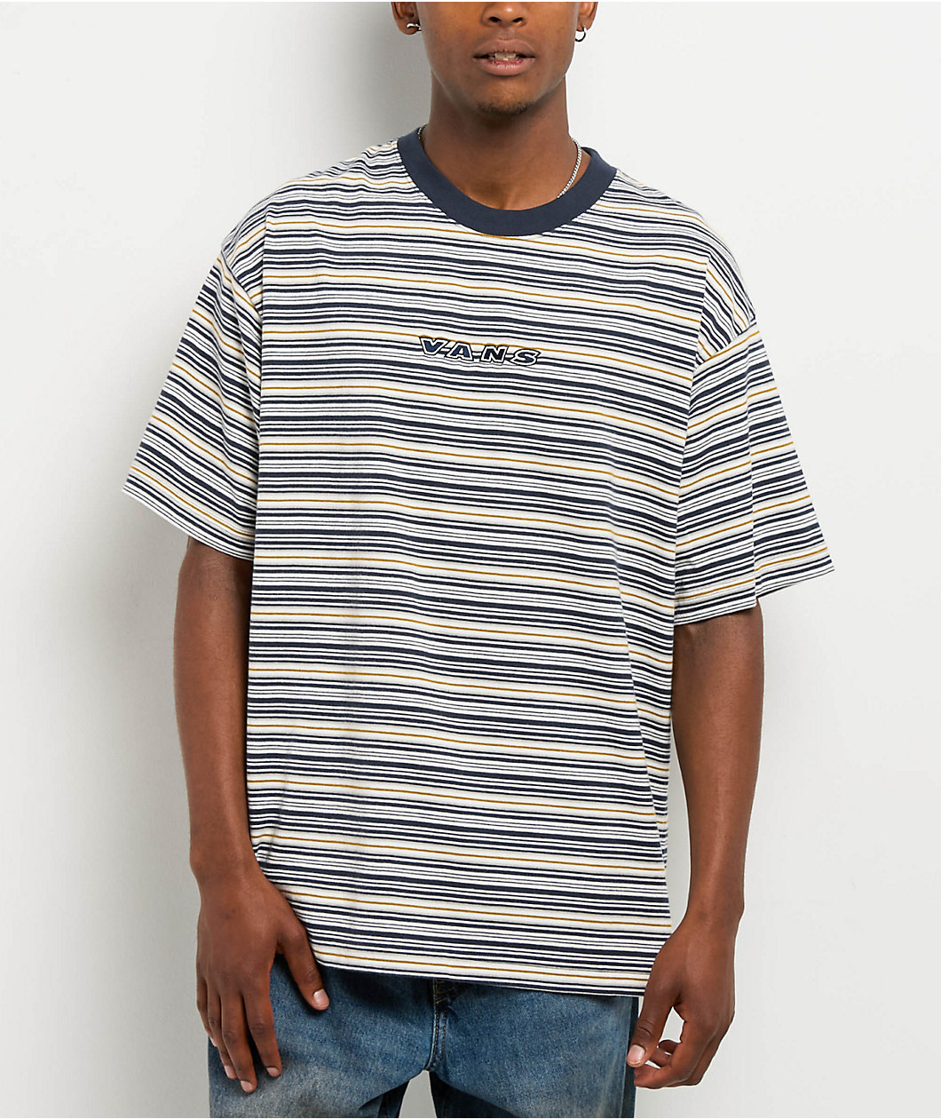 Vans Cameron Marshmallow White Knit T-Shirt