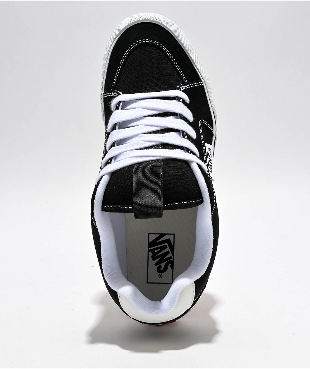 Vans Chukka Push Black & White Skate Shoes