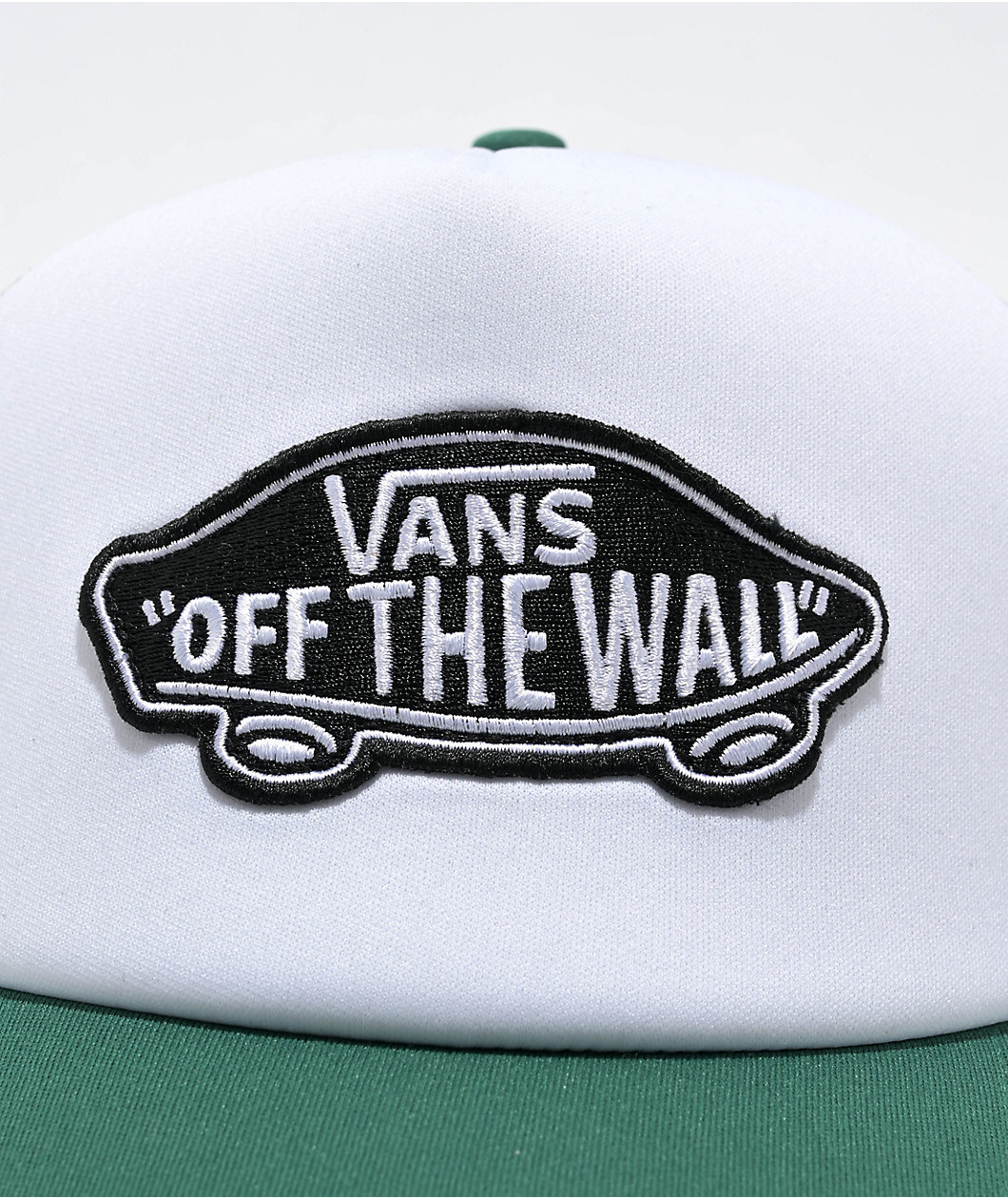 Vans Classic Patch Curved Bill Green & Black Trucker Hat