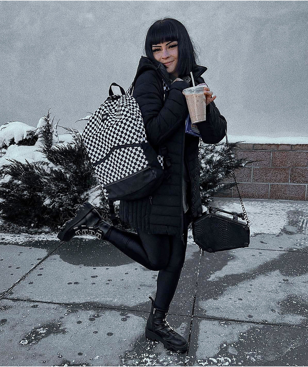 Vans Construct Checkered Backpack
