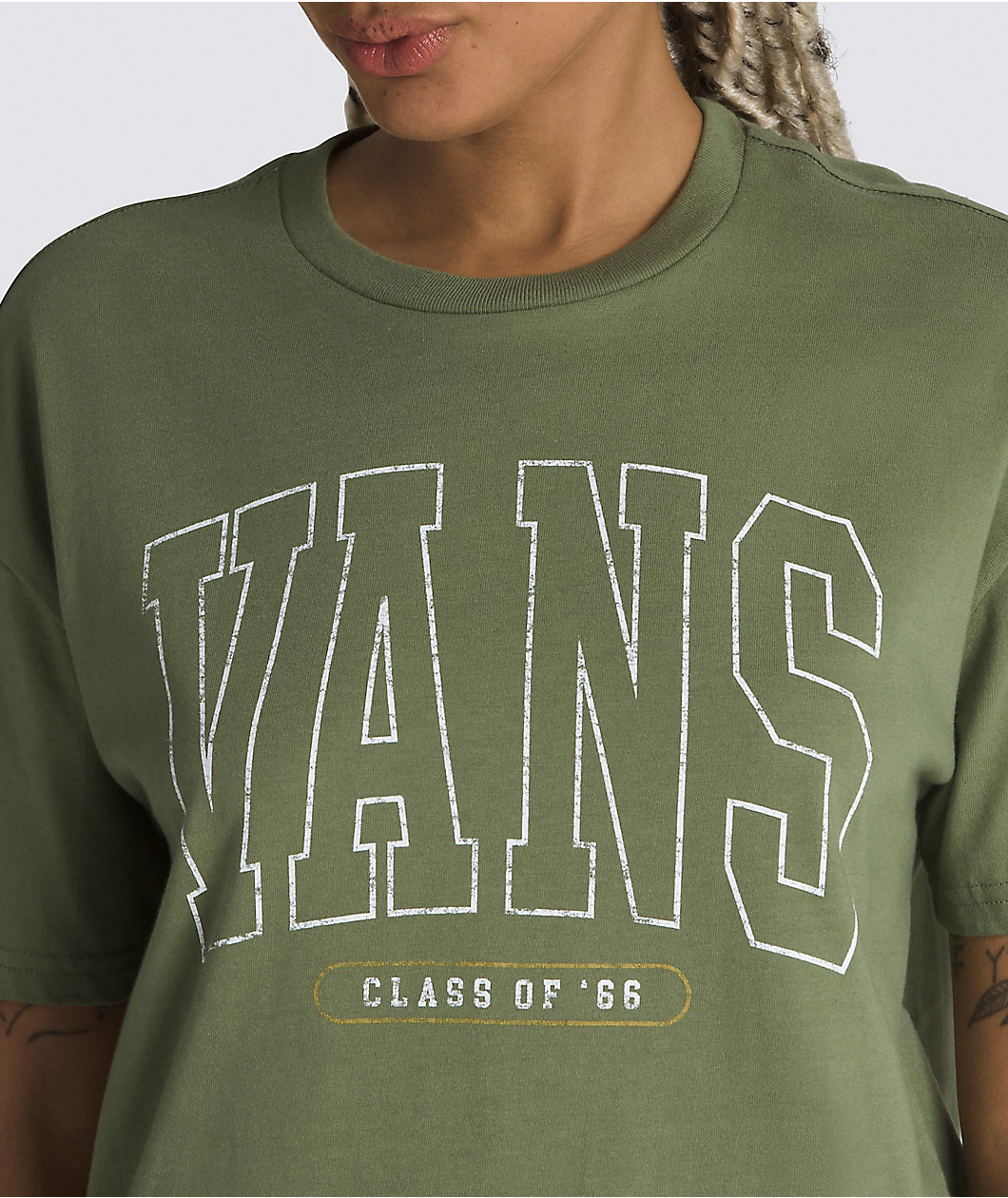 Vans Deep Sleep Oversized Green T-Shirt