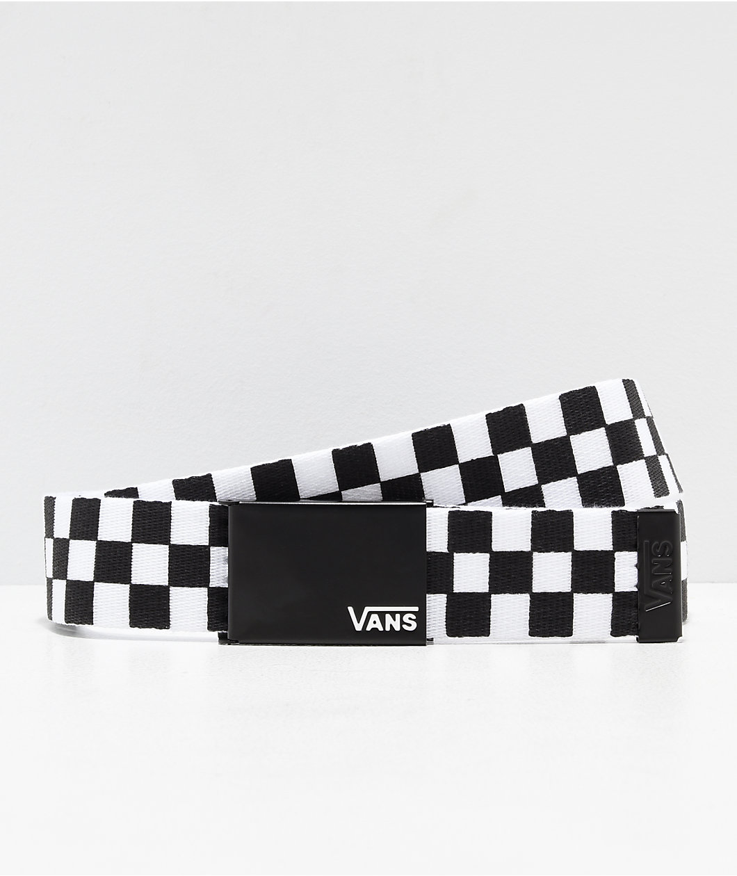 Vans Deppster Black & White Checkered Web Belt