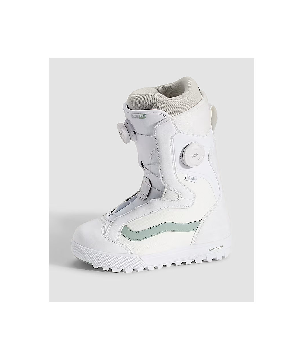 Vans Encore OG White & Grey Snowboard Boots