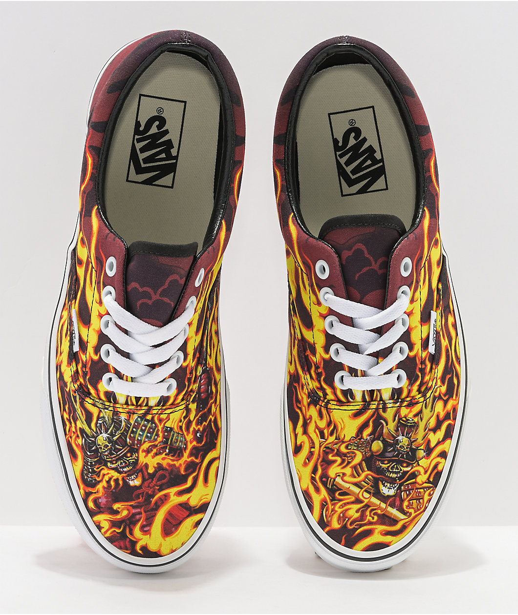Vans Era Samurai Rising Black & White Skate Shoes