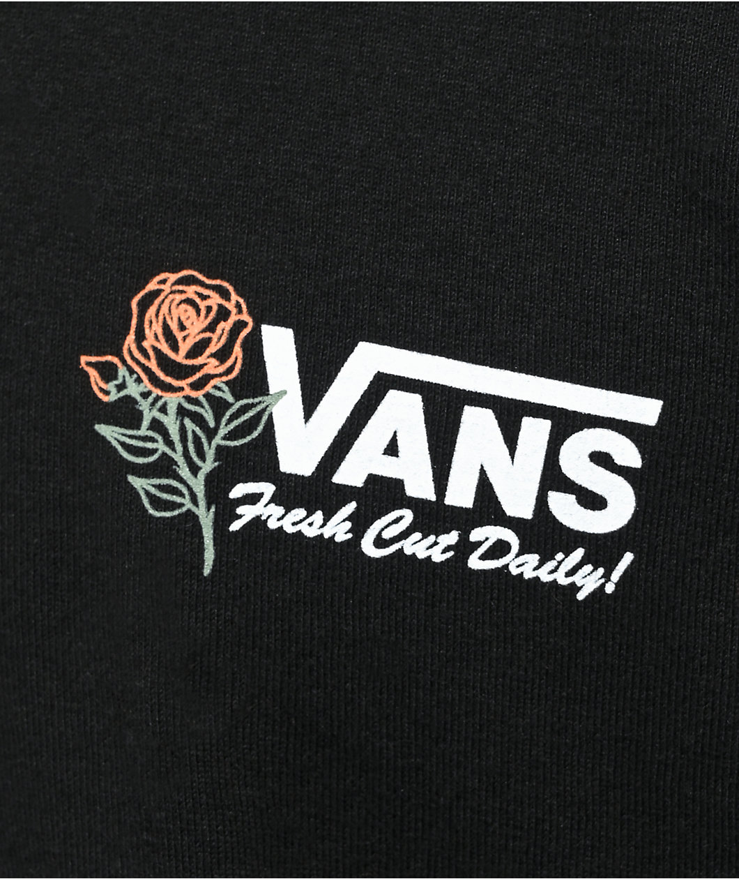 Vans Flower Shoppe II Black T-Shirt