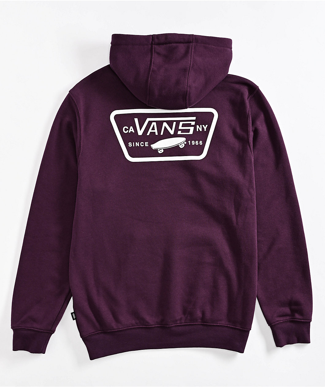 Vans Full Patch Burgundy Hoodie