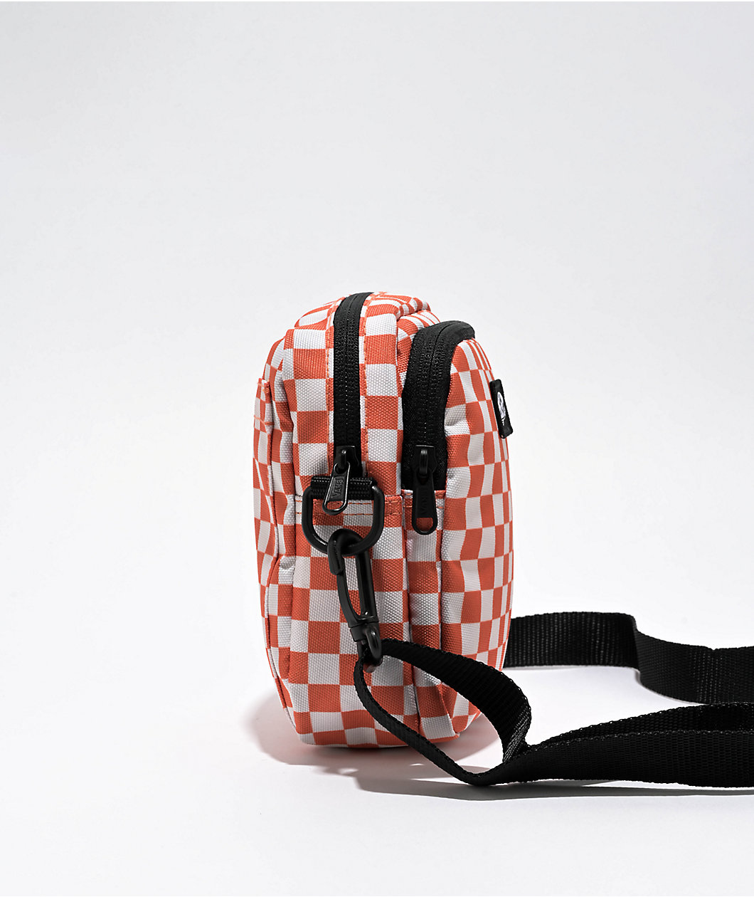 Vans Go Getter Coral Checker Crossbody Bag