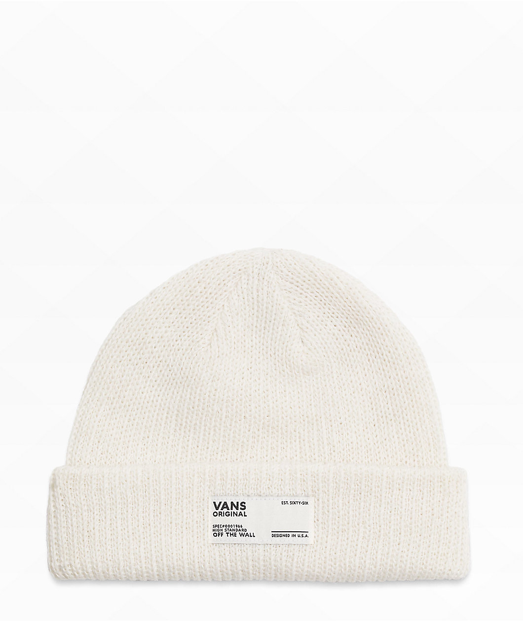 Vans Hamlin Cuff Marshmallow Beanie