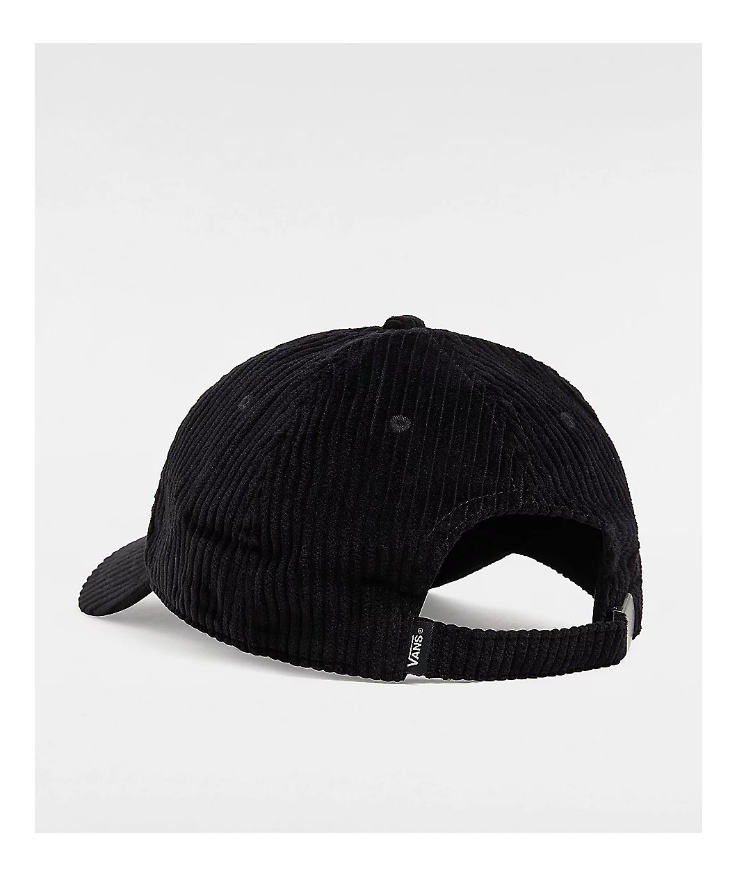 Vans Hosmer Black Corduroy Strapback Hat