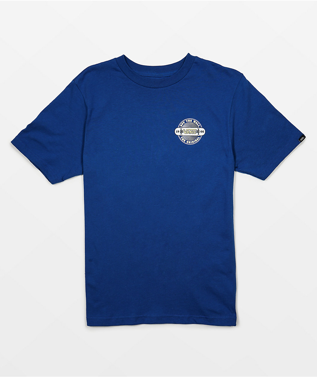 Vans Kids Off The Wall Blue T-Shirt
