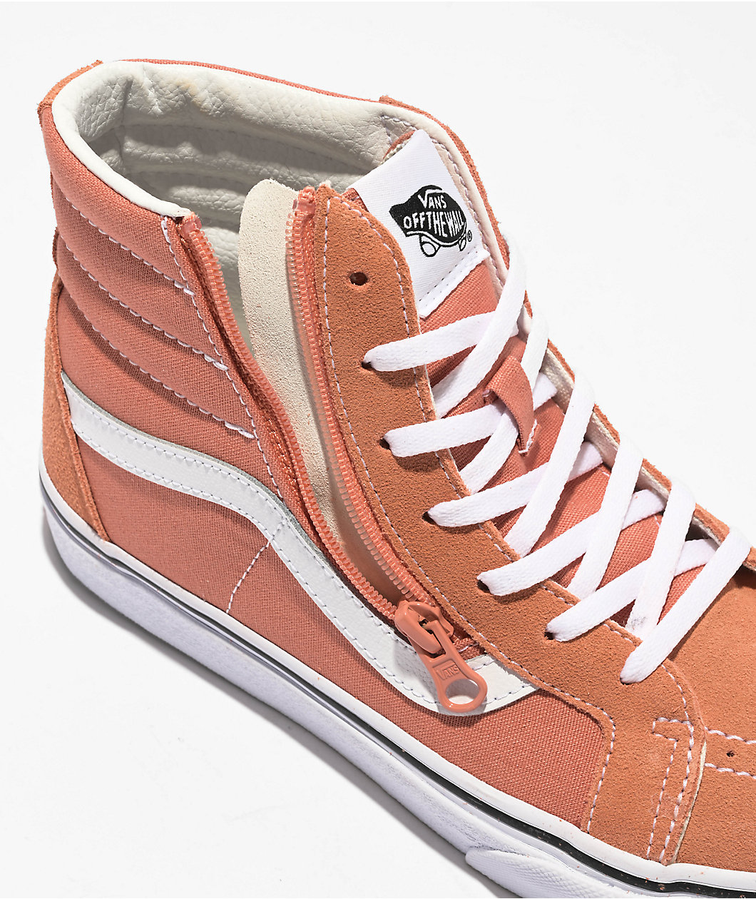 Vans Kids Sk8-Hi Side Zip Sun Baked Skate Shoes