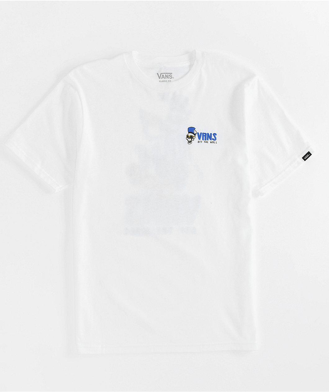 Vans Kids Skull Slices White T-Shirt