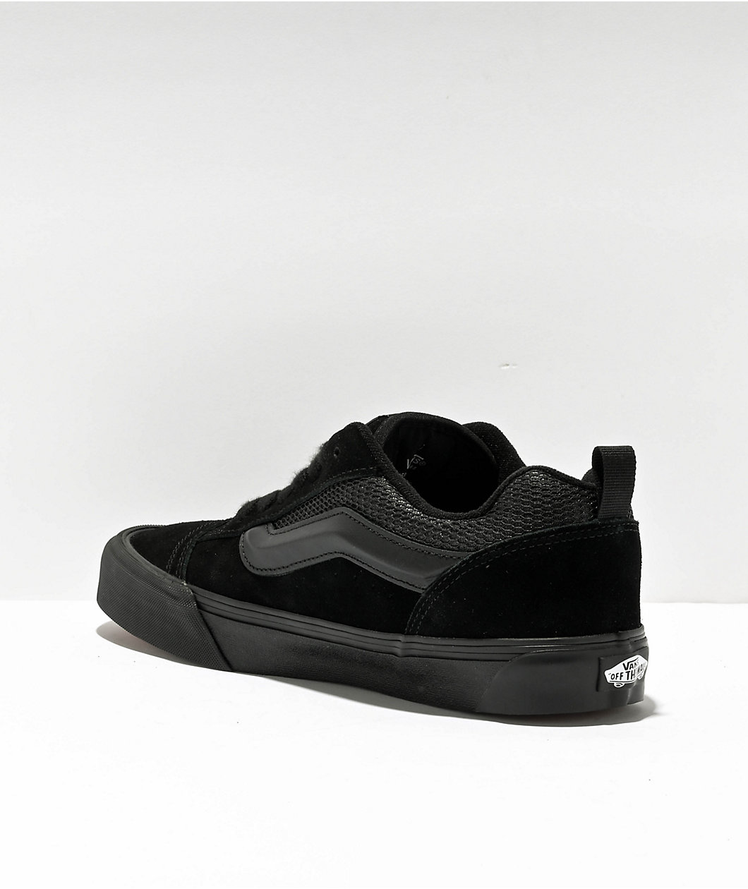 Vans Knu Skool Black Skate Shoes