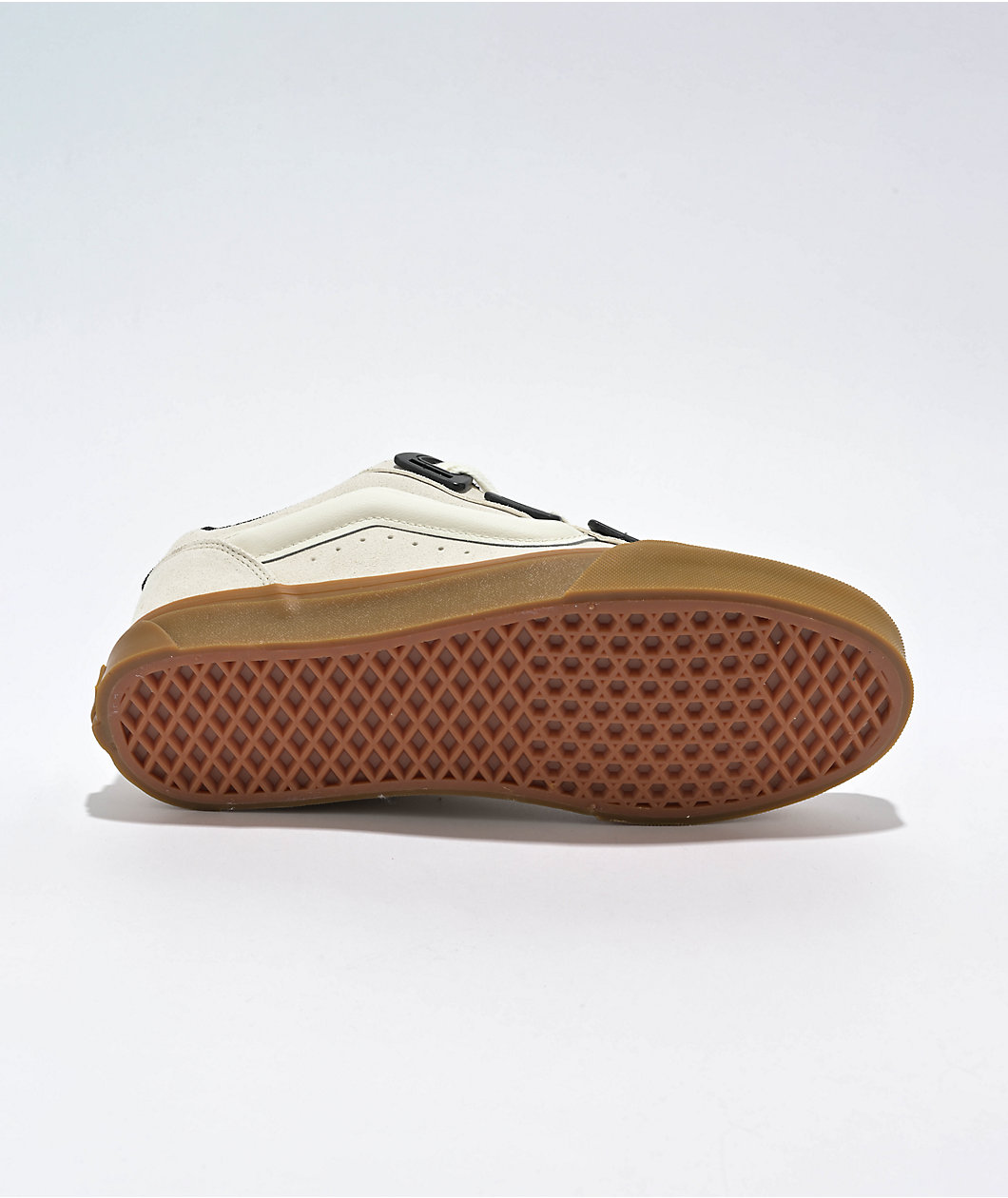 Vans Knu Skool DR Marshmallow & Gum Skate Shoes