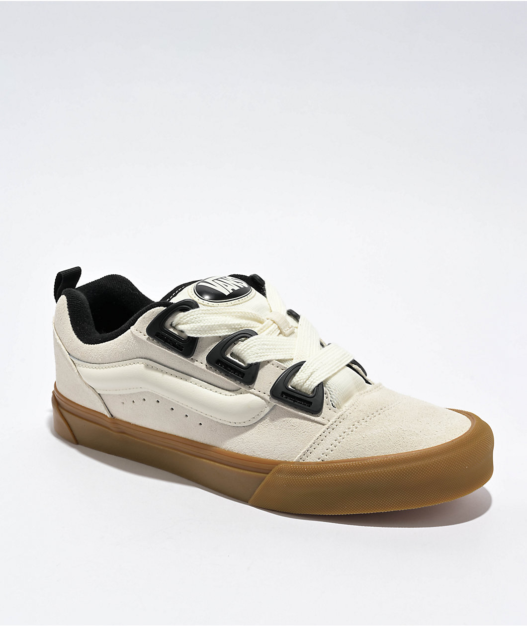 Vans Knu Skool DR Marshmallow & Gum Skate Shoes