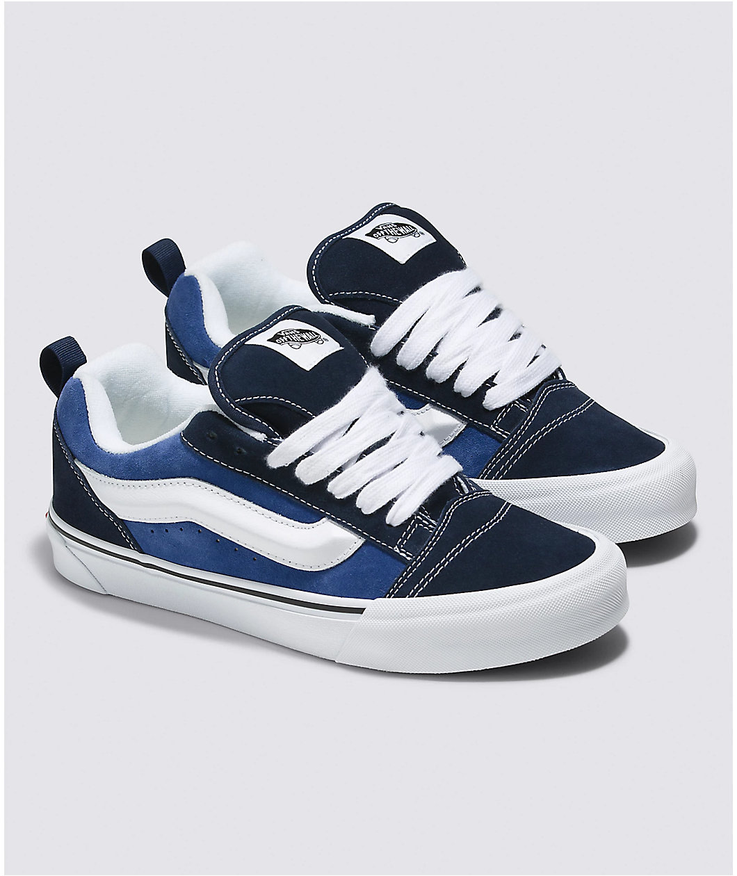 Vans Knu Skool Navy Blue Skate Shoes MainPlace Mall