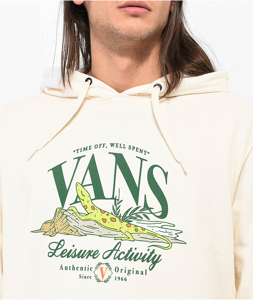 Vans Lizard White Hoodie