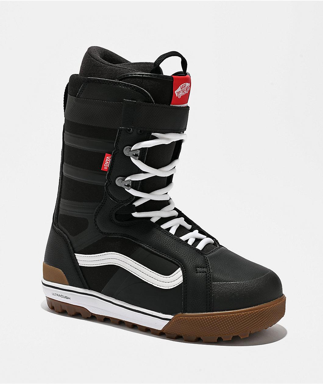 Vans Men's Hi-Standard Pro Black & White Snowboard Boots 2026