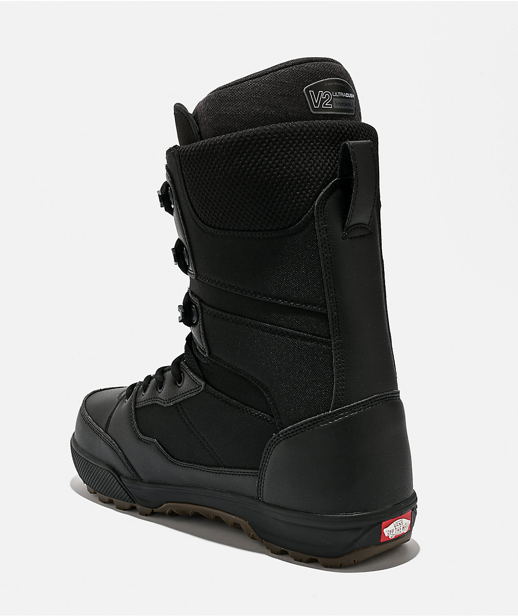 Vans Men's Invado Pro Black & White Snowboard Boots 2026