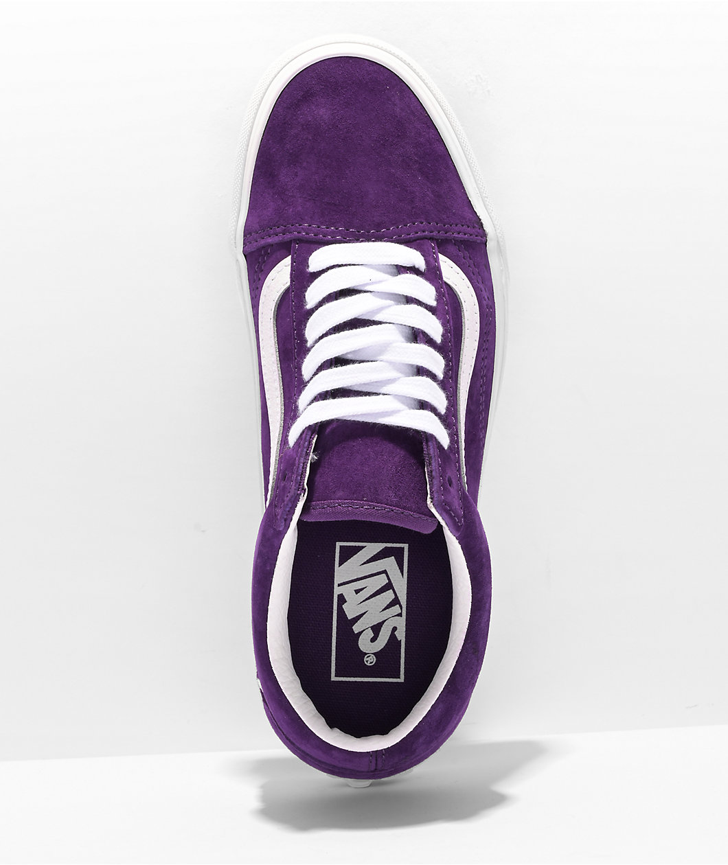 Vans Old Skool Acai Pig Suede Skate Shoes