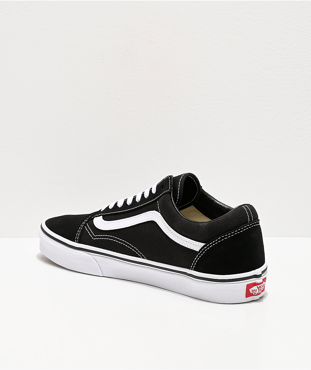 Vans Old Skool Black & White Skate Shoes