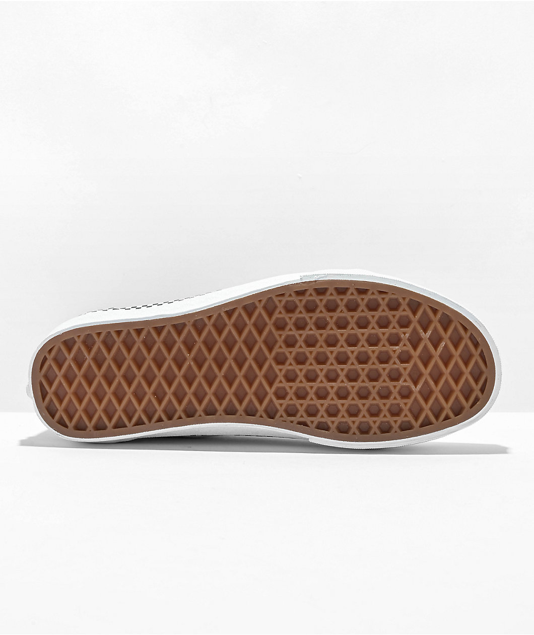 Vans Old Skool Checkered Foxing Turtledove Skate Shoes
