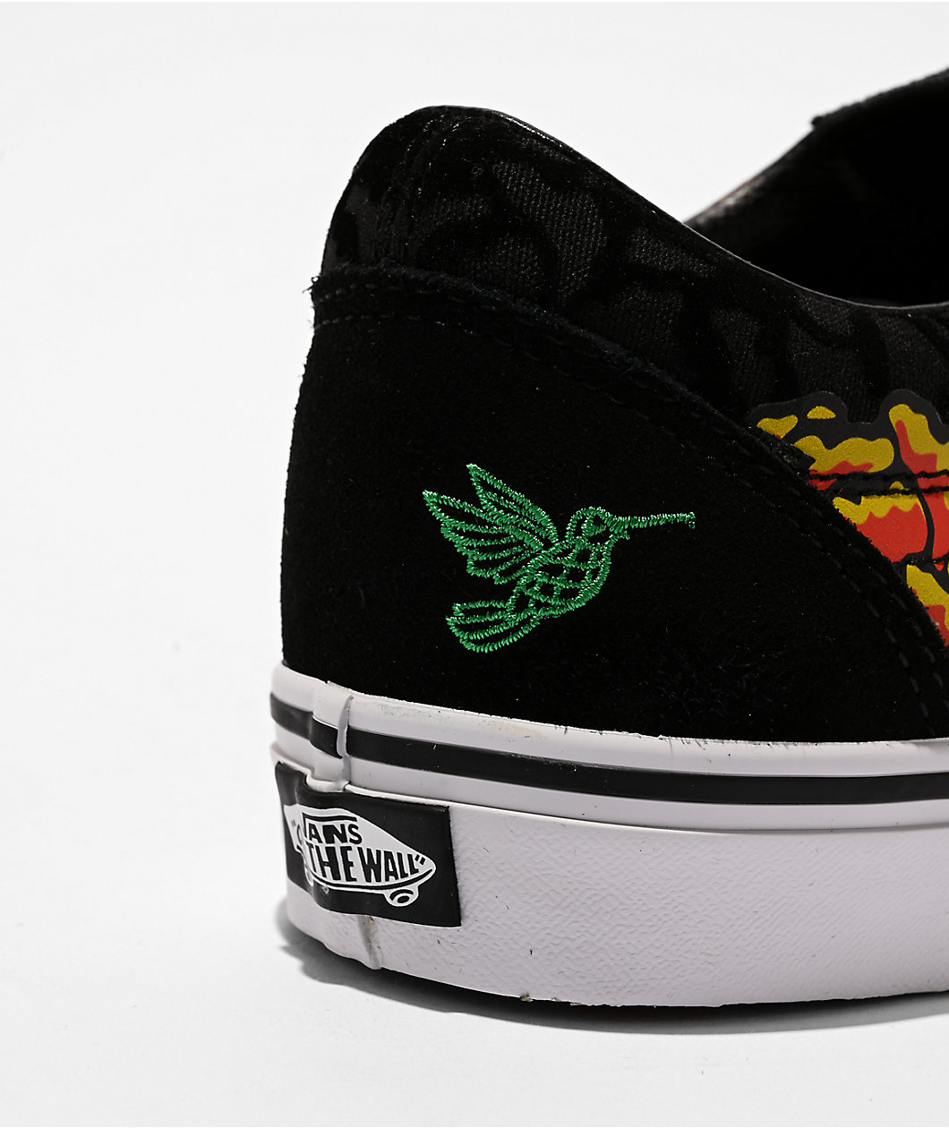 Vans Old Skool Dia De Los Muertos Black & Yellow Skate Shoes