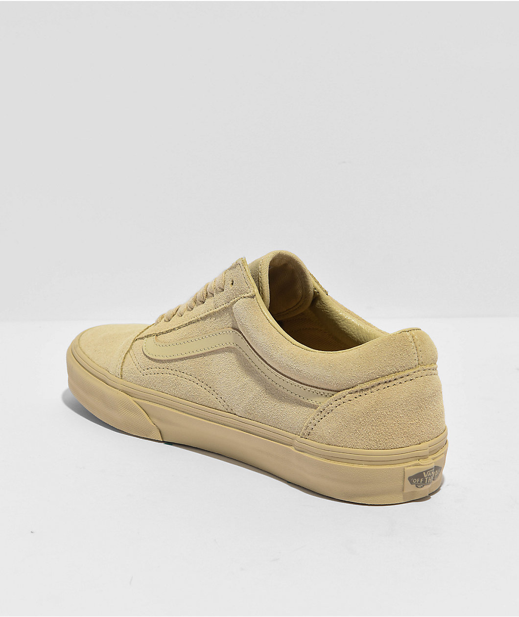 Vans Old Skool Mono Tan Skate Shoes