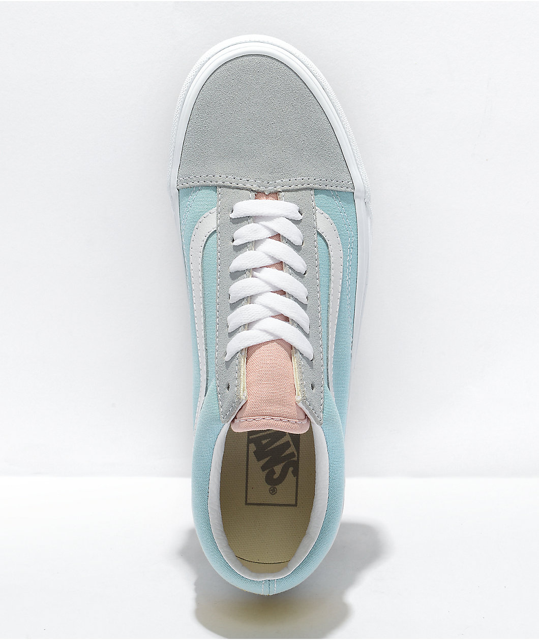 Vans Old Skool Pastel Colorblock Platform Shoes