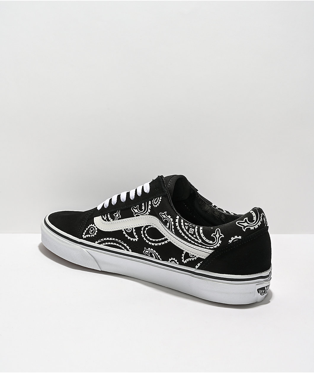 Vans Old Skool Peace & Paisley Black Skate Shoes