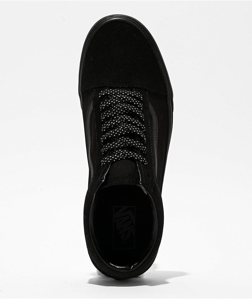Vans Old Skool Reflective Pop Black Skate Shoes