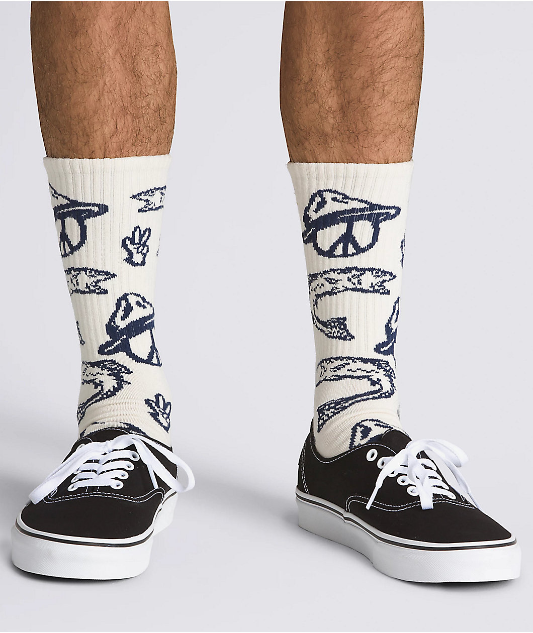 Vans Outer Limits Natural Crew Socks