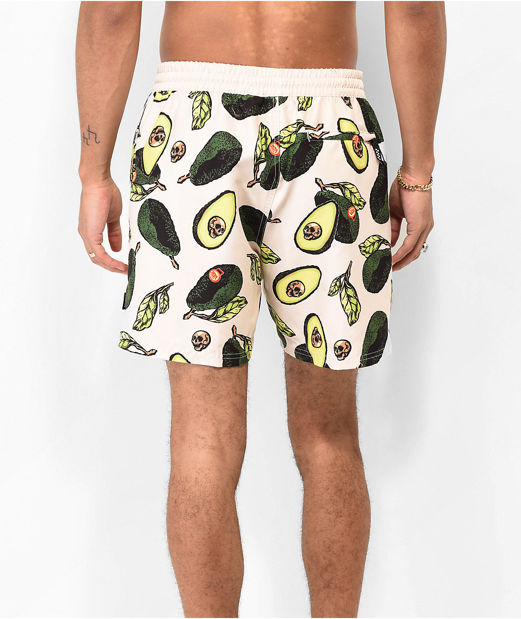 Vans Primary White & Black Board Shorts