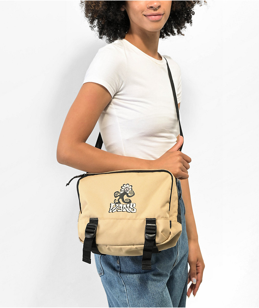 Vans Psych Skate Classic Beige Crossbody Bag