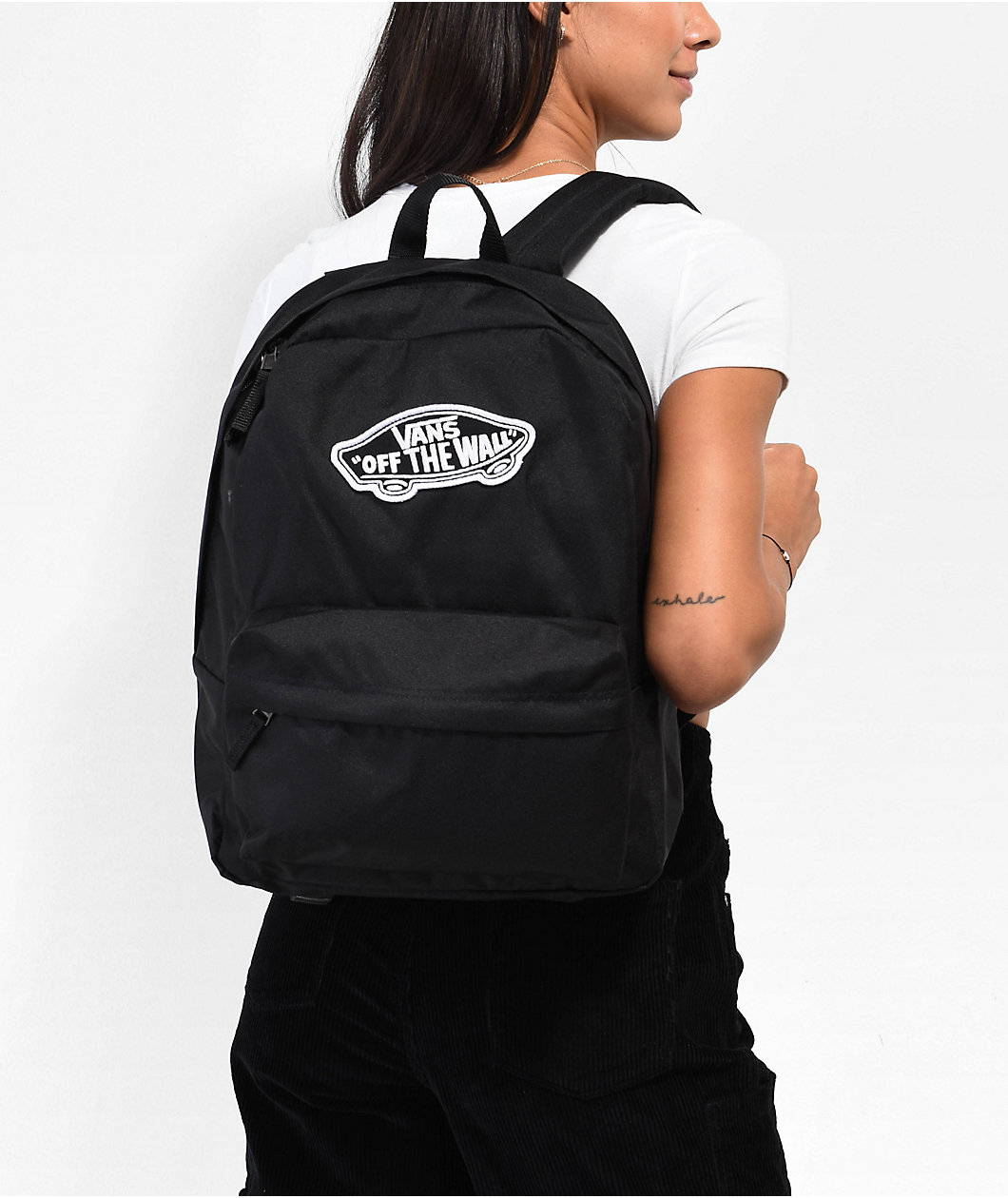 Vans Realm Black Backpack