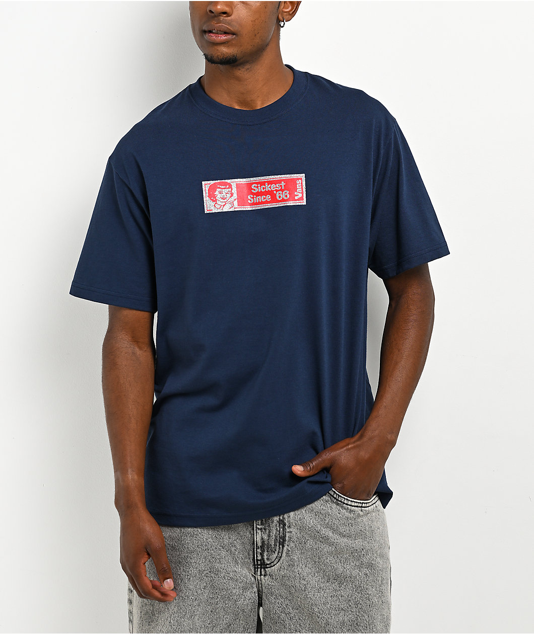Vans Sickest Since 66 Navy T-Shirt