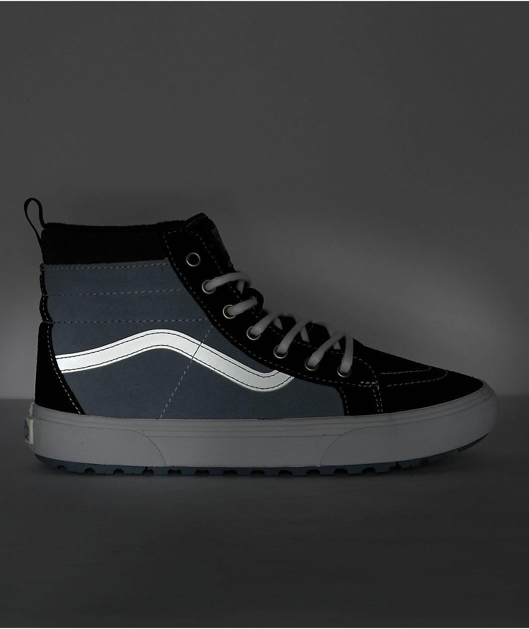 Vans Sk8-Hi MTE 1 Ashley Blue & Black Skate Shoes
