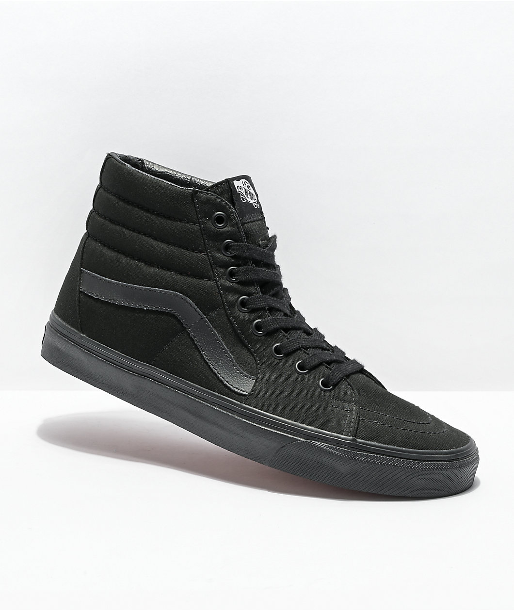 Vans Sk8-Hi Mono Black Skate Shoes