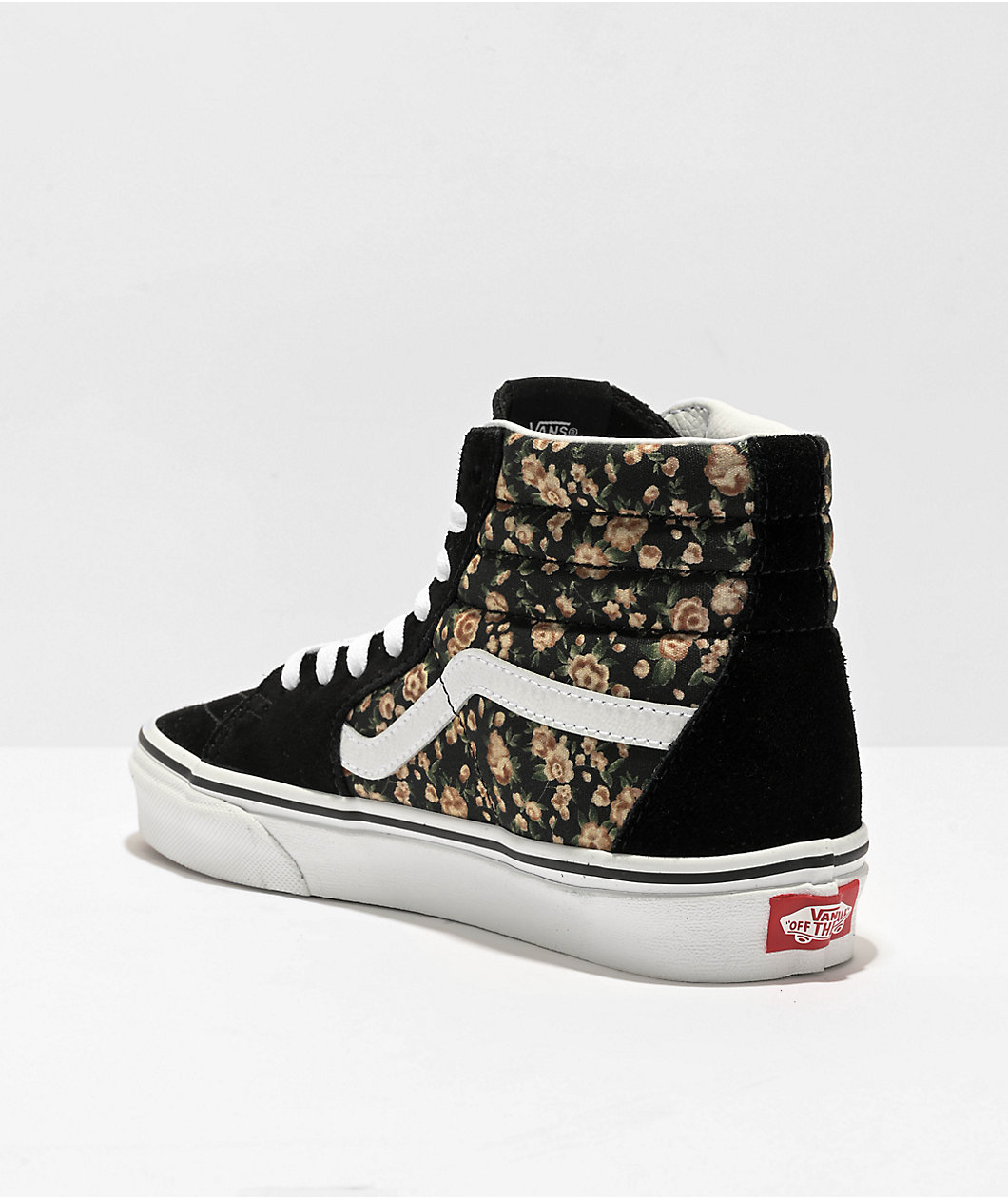 Vans Sk8-Hi Rose Dreams Black Skate Shoes