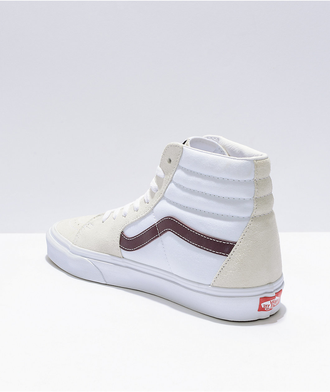 Vans Sk8-Hi Sport Port Royale & White Skate Shoes