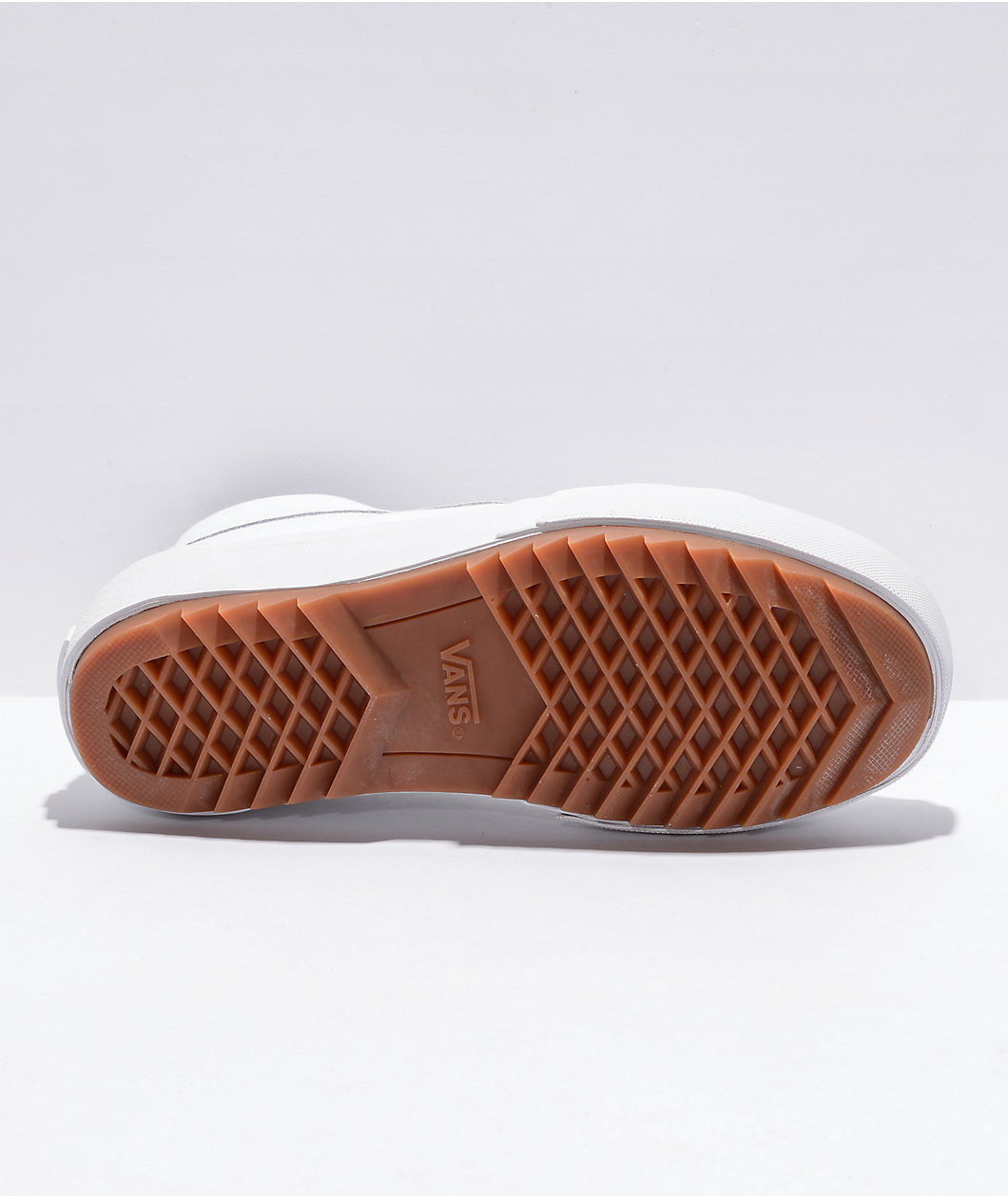 Vans Sk8-Hi Stacked True White Platform Shoes